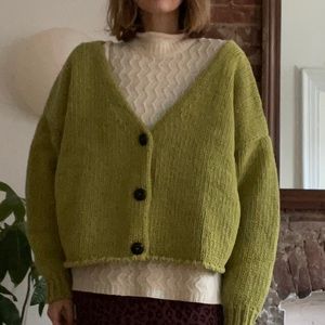 babaa cardigan no57 guava